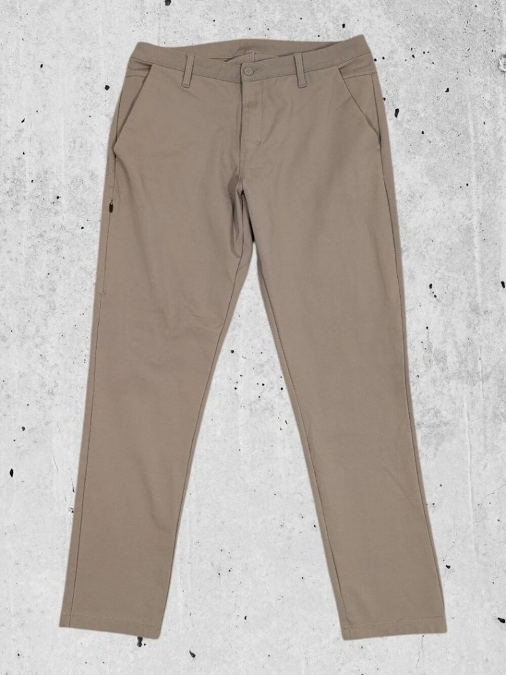 BYLT Pants Size 36 Slim Fit Tan (Broken Zipper)